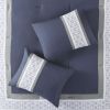 Powell 8-Piece Embroidered Comforter Set – King Size