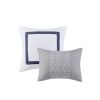 Powell 8-Piece Embroidered Comforter Set – King Size