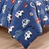 Kids 4-Piece Comforter Set with Toy Pillow – Twin & Full/Queen