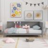 Classic Mid-Century Modern Daybed – Twin & Full Size, 3 Colors