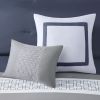 Powell 8-Piece Embroidered Comforter Set – King Size