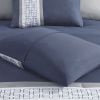 Powell 8-Piece Embroidered Comforter Set – King Size