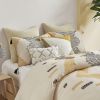 Arizona 3-Piece Cotton Duvet Cover Set – Southwestern Yellow & Grey