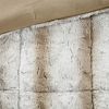 Zuri Faux Fur Comforter Set with Decorative Pillow – King