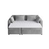 Sleep Philosophy Ultra-Soft Waterproof Quilted Sofa Bed Mattress Pad