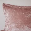 Felicia Blush Quilted Velvet Duvet Cover Set – Twin/Twin XL