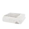 Malia 4-Piece Embroidered Cotton Reversible Duvet Cover Set
