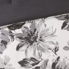 Intelligent Design Dorsey Black & White Floral Comforter Set – Twin XL
