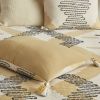 Arizona 3-Piece Cotton Duvet Cover Set – Southwestern Yellow & Grey