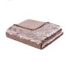 Felicia Blush Quilted Velvet Duvet Cover Set – Twin/Twin XL