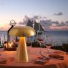 Nordic Mushroom LED Lamp – Rechargeable Touch Dimmable Ambient Light