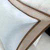 Genevieve Colorblock 7-Piece Comforter Set – Cal King, Neutral Taupe & Blue