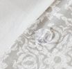 Malia 4-Piece Embroidered Cotton Reversible Duvet Cover Set