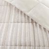 Duke Pleated Faux Fur Comforter Set – King/Cal King