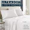 Ultra-Soft Microfiber Deep Pocket Sheet & Pillowcase Set