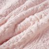 Arya Embroidered Medallion Faux Fur Comforter Mini Set – Twin