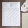 Scotchgard™ Waterproof Diamond-Quilted Mattress Pad – King, Hypoallergenic & Waterproof