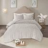 Laetitia Tufted Cotton Chenille Medallion Duvet Cover Set – Shabby Chic, OEKO-TEX