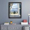 Flap Design Canvas Wall Art with Solid Wood Frame & Tempered Plexiglass
