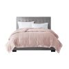 3M Scotchgard Polyester Down Alternative Blanket with Satin Trim – Twin Size