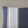 Powell 8-Piece Embroidered Comforter Set – King Size