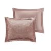 Felicia Blush Quilted Velvet Duvet Cover Set – Twin/Twin XL