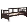 Classic Twin Daybed with Storage – Solid Pine Wood Frame