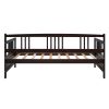 Classic Twin Daybed with Storage – Solid Pine Wood Frame
