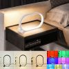Modern Touch Control LED Night Light with Durable Metal Lamp Body