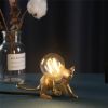 Creative Nordic Resin Mouse Table Lamp with Warm LED Light