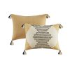 Arizona 3-Piece Cotton Duvet Cover Set – Southwestern Yellow & Grey