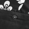 Vienna 6-Piece Cotton Damask Duvet Cover Set – Black & White, OEKO-TEX