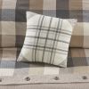 6-Piece Herringbone Duvet Cover Set – King / California King