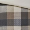6-Piece Herringbone Duvet Cover Set – King / California King