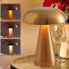 Nordic Mushroom LED Lamp – Rechargeable Touch Dimmable Ambient Light