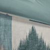 Alpine Ikat Chevron Cotton Comforter Mini Set – Full/Queen