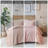 Arya Embroidered Medallion Faux Fur Comforter Mini Set – Twin