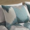 Alpine Ikat Chevron Cotton Comforter Mini Set – Full/Queen