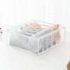 Fabric Sock & Underwear Organizer – Foldable Drawer Dividers with Multiple Grids
